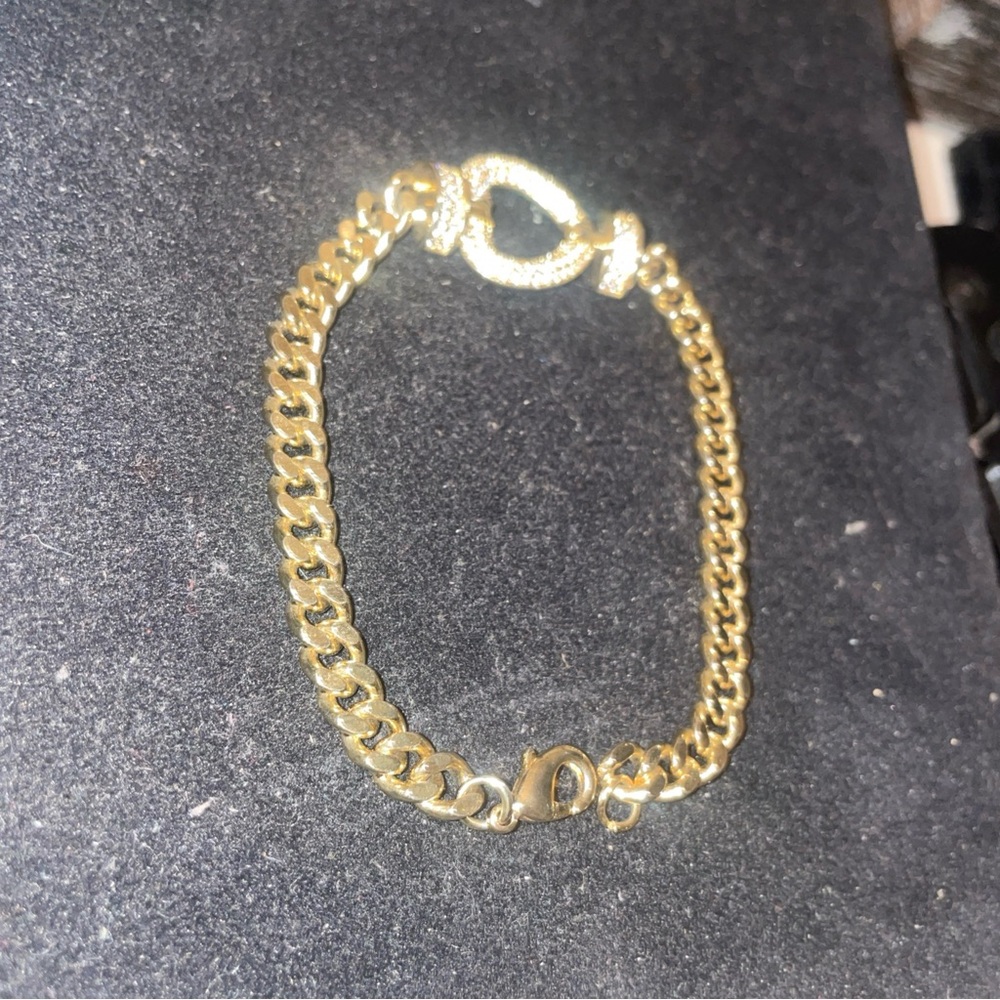 5 Ct Moissanite Women's Heart Anklet  925 Sterling Silver Over 14k Gold Filled